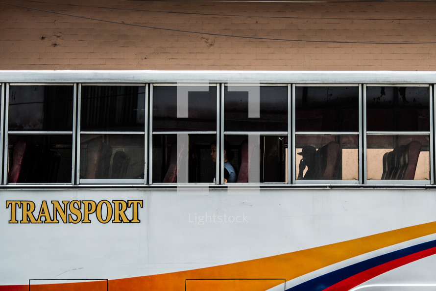 tour bus windows 