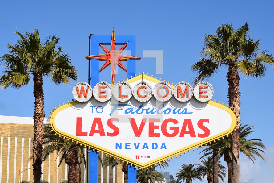 Welcome to Fabulous Las Vegas Nevada sign 