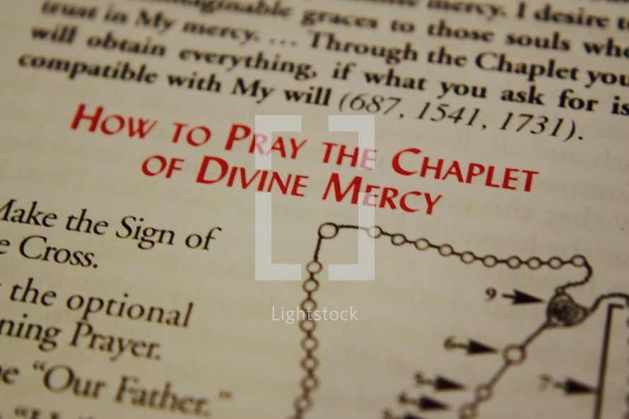 How to pray the Chaplet of Divine Mercy 
