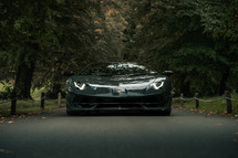 Lamborghini Aventador, grey super car, sports car, powerful, race car, new supercar, Lambo, luxury vehicle