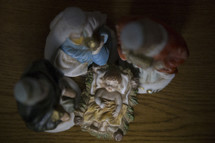 Statue of nativity scene