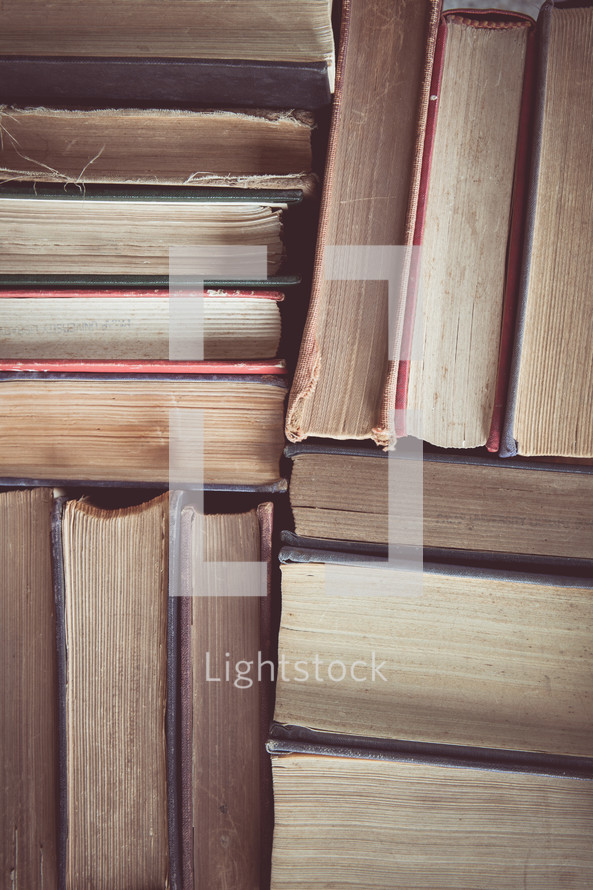 stacked books background 