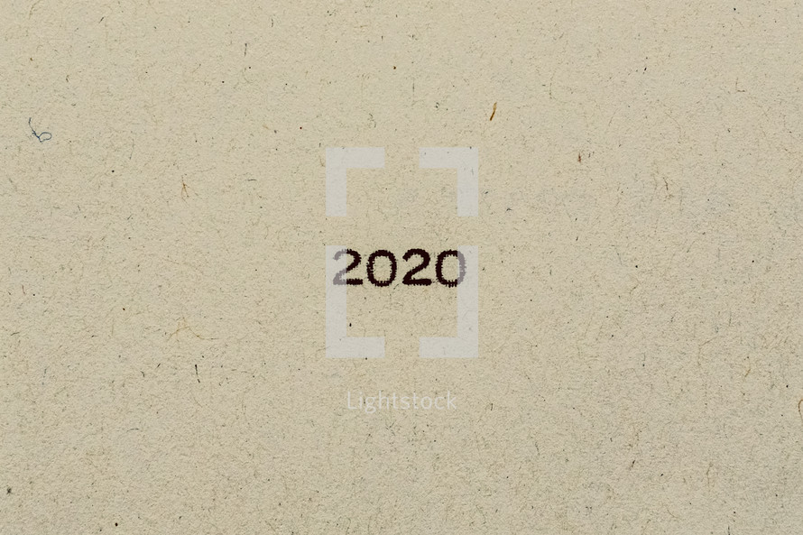 year 2020