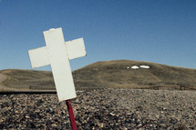 cross and hill 