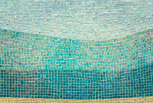 teal and turquoise tile mosaic 
