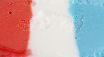 red, white, and blue ice cream background 