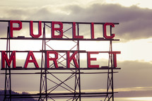 Public Market sign 