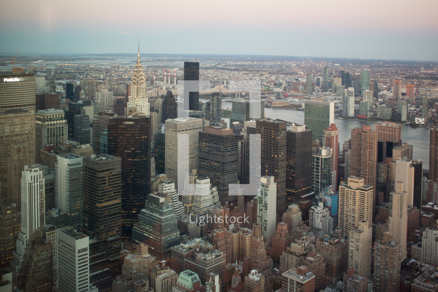 New York City skyline 