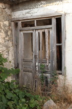old weathered door 