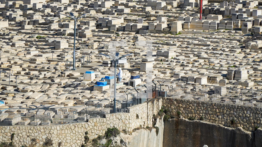 Graves on the Mount of Olives 