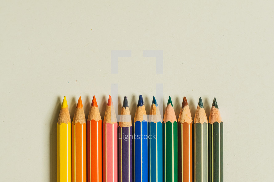 colored pencils 