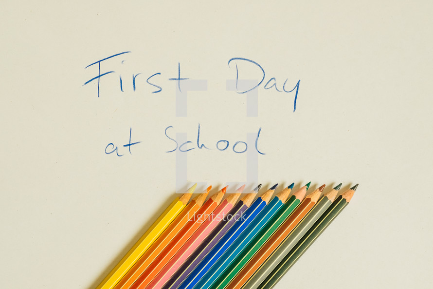 First Day at School 