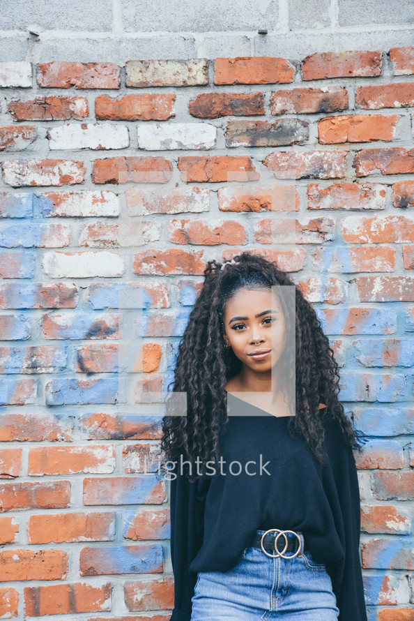portrait of an African American young woman