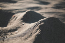 mounds in the sand 