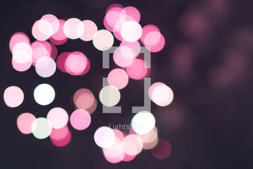 pink and purple bokeh background 