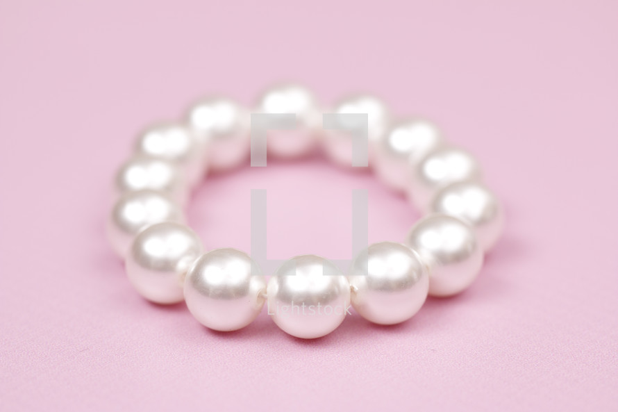 pearls beaded bracelet 