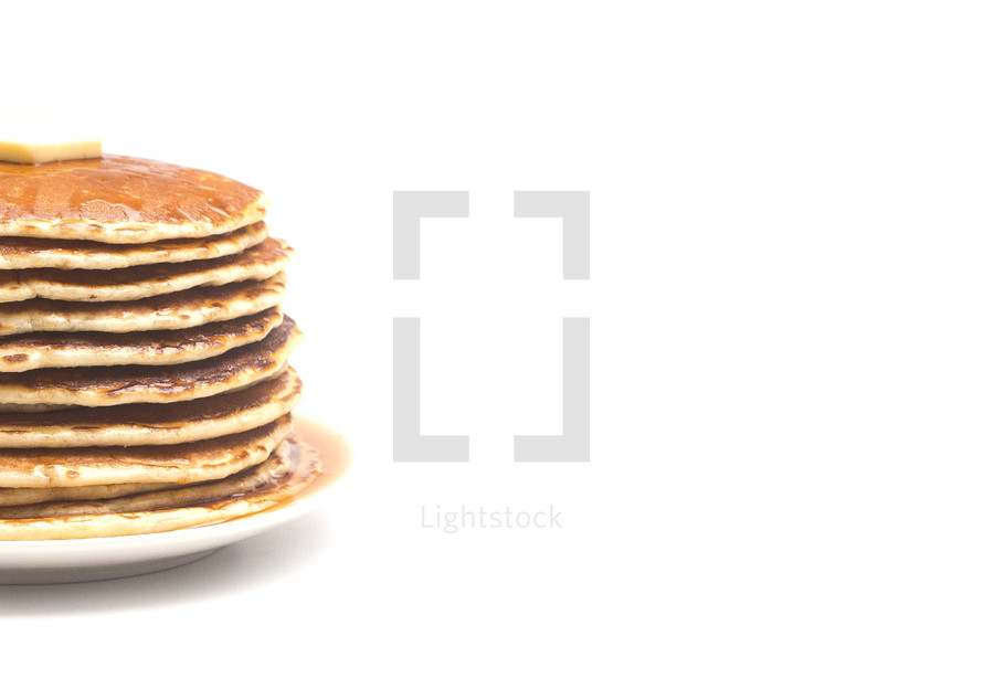 stack of pancakes 