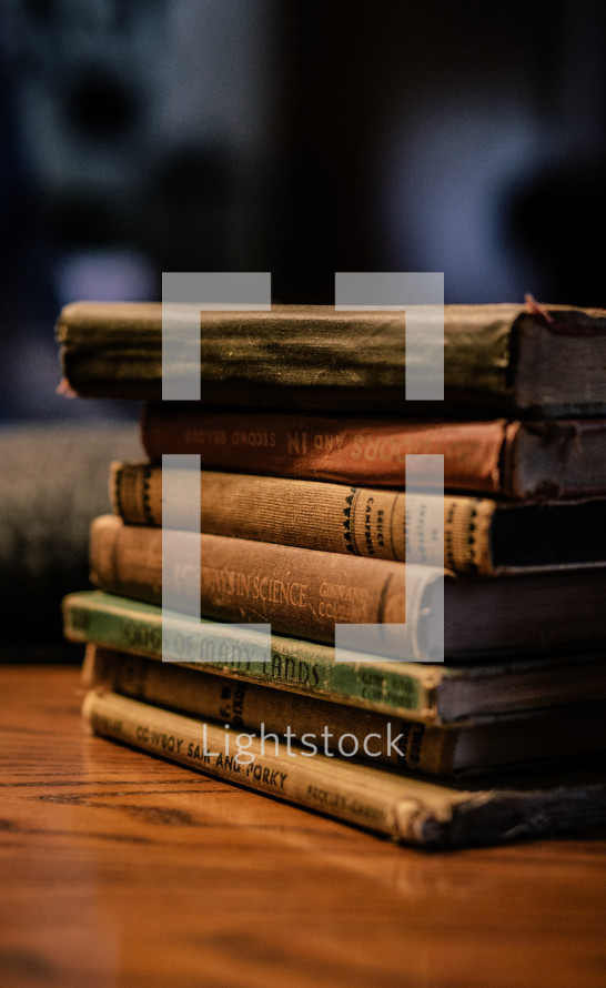 stack of books 