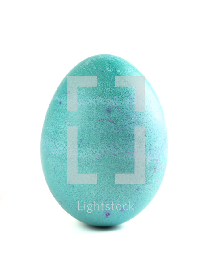 teal Easter egg 