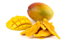 mango on a white background 