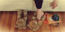 bear slippers