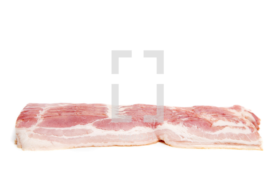raw bacon 