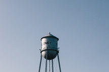 a rural water tower 