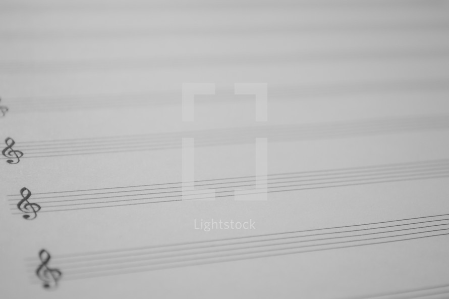 blank sheet music 