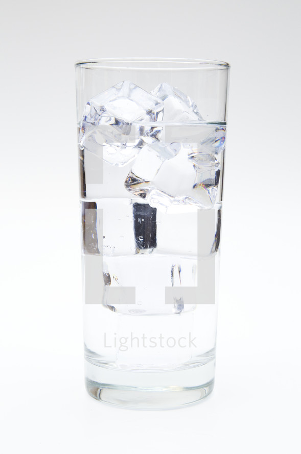 iced water 