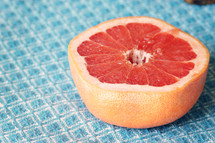 half of a grapefruit 