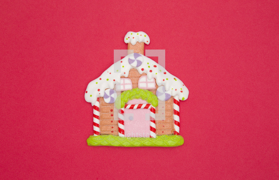 gingerbread house cookie 