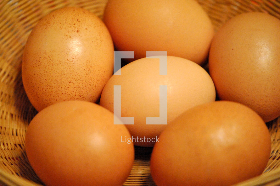 eggs in a basket 