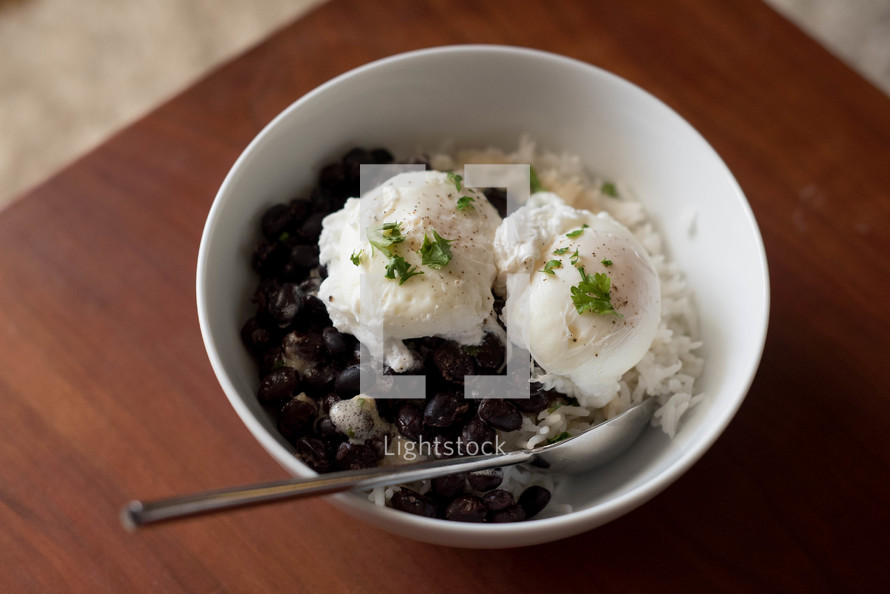 black beans and rice 