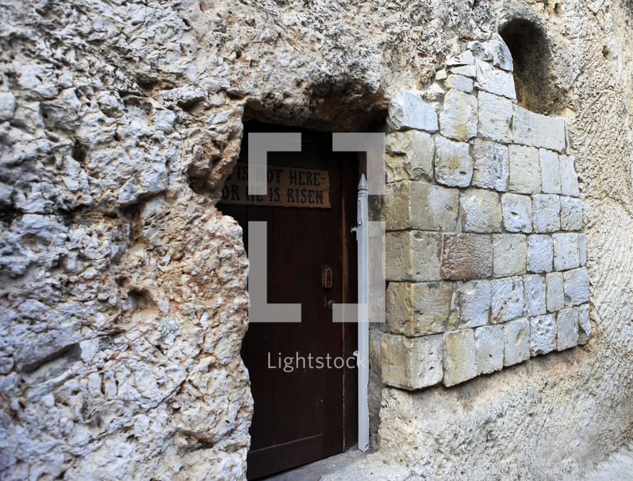 Door to a church in Jerusalem 