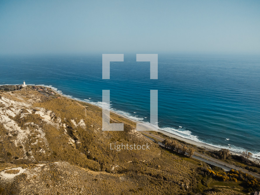 Beautiful Coast Of Calabria In Winter Near Southern Capo Spartivento