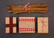cinnamon sticks and gifts 