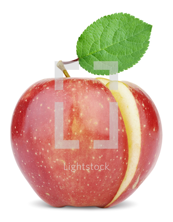 red apple close-up 