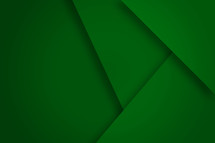 green shapes background 