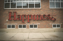 Happiness sign 