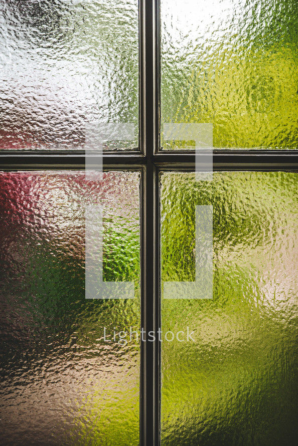 textured glass window panes 
