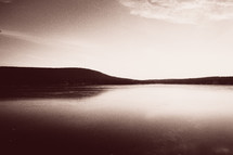 black and white lake 