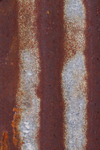 rusty metal stripes 