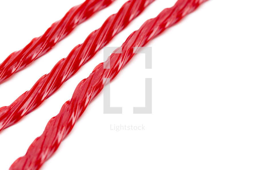 red candy ropes 