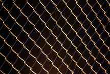 chain linked fence background  
