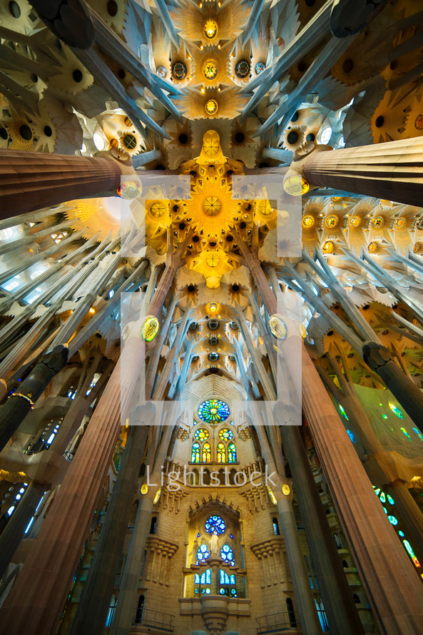 Sagrada Familia inside