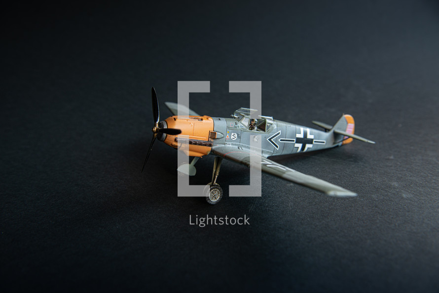 miniature model military planes 