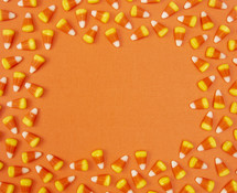 candy corn border 