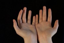 worshiping hands 