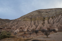 Landscape in Cappadocia Turkey