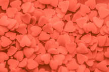 candy hearts closeup 